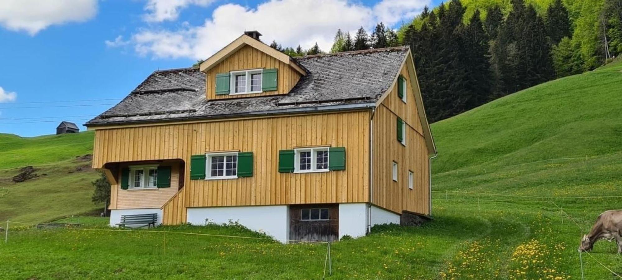 Ferienhaus Seuzach Nesslau エクステリア 写真