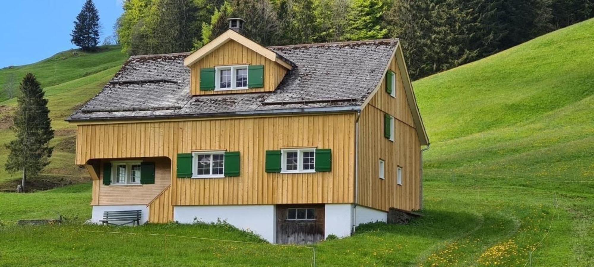 Ferienhaus Seuzach Nesslau エクステリア 写真